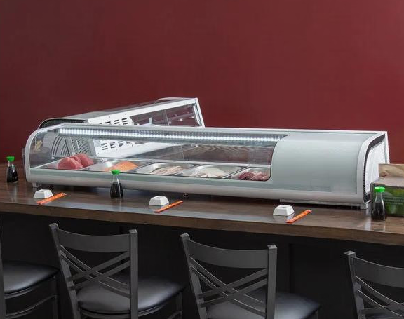 ¿Qué factores debes considerar al elegir una vitrina para sushi?