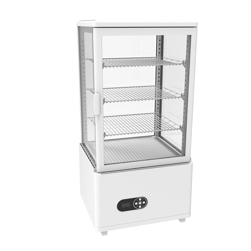 Vitrina refrigerada de sobremesa de bajo ruido